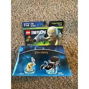 Lego Dimensions 71218 Movie Fun Pack  39pcs Lord of Rings 3N1 Gollum Shelob NIB